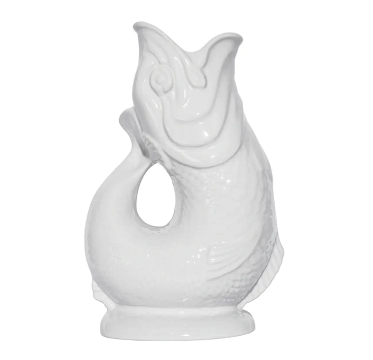 The Original Gluggle Jug Factory - White Gluggle Jug