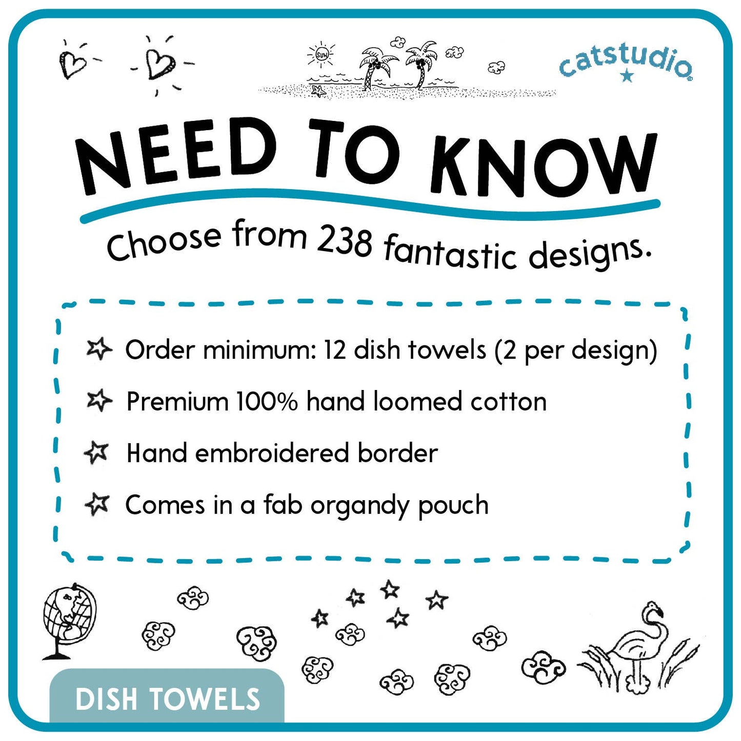 Virginia Dish Towel