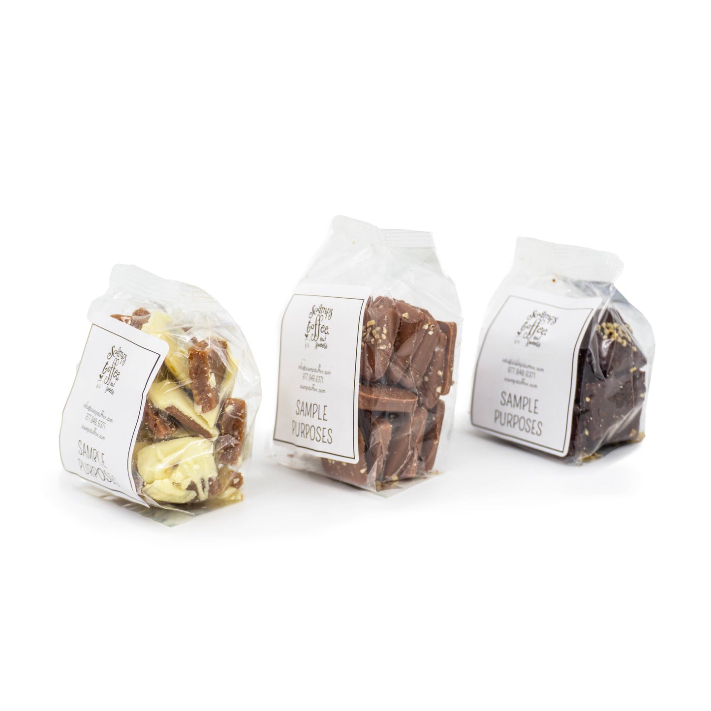 Scamps Toffee - Toffee Sample Bag - 4oz