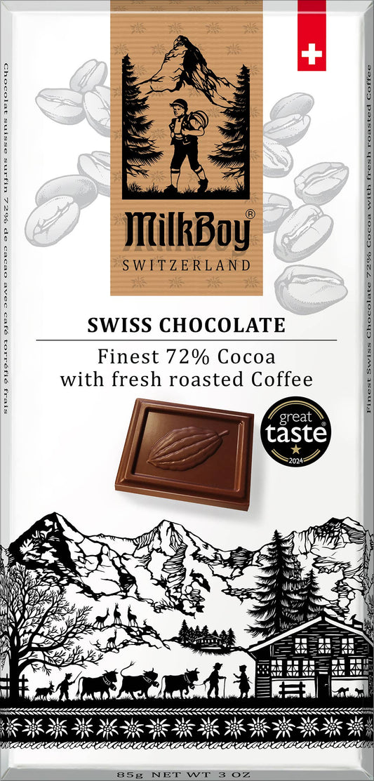 Cocoa 72% Cocoa with fresh roasted Coffee