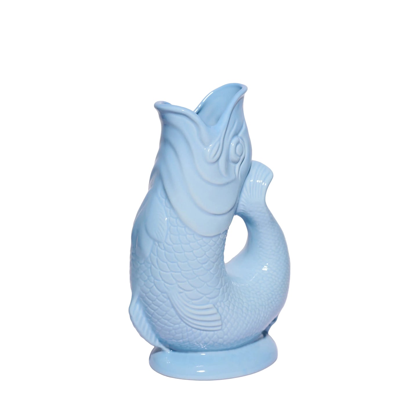 The Original Gluggle Jug Factory - Pale Blue Gluggle Jug
