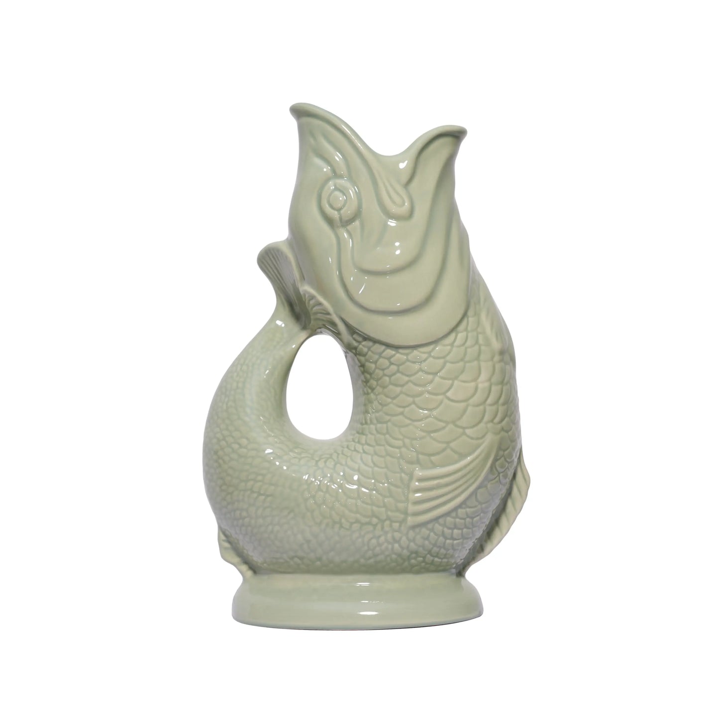 The Original Gluggle Jug Factory - Sage Green Gluggle Jug