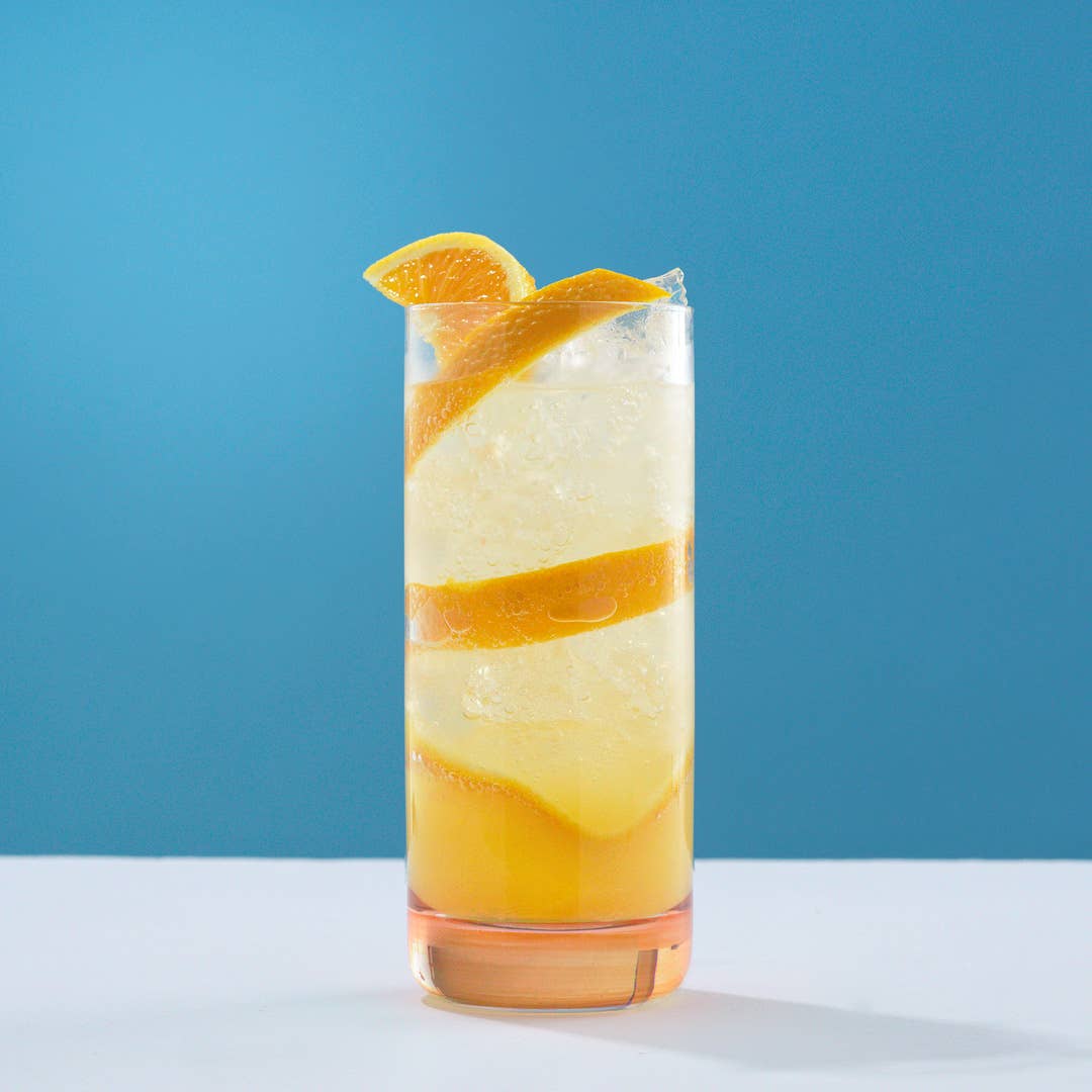 JoyJolt - JoyJolt Hue Colored Highball Drinking Glasses - Set of 6