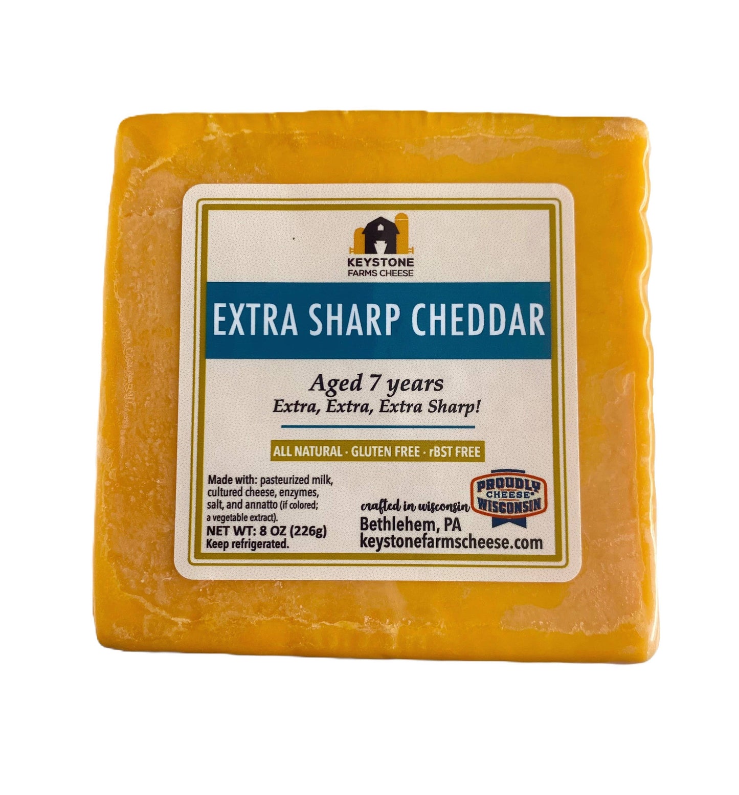 7 Year Aged Yellow Cheddar
