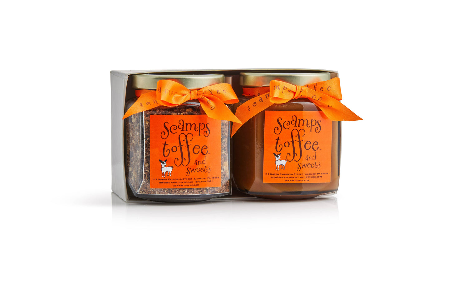Scamps Toffee - Toffee Sauce and Bits Gift Set