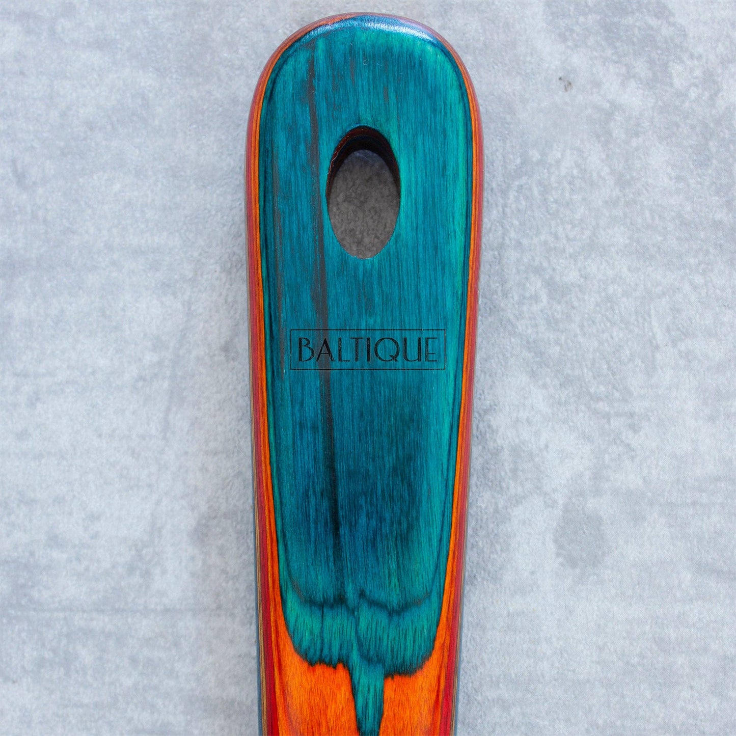 Totally Bamboo - Baltique® Montego Bay Colorful Wooden Spatula, 12.5"