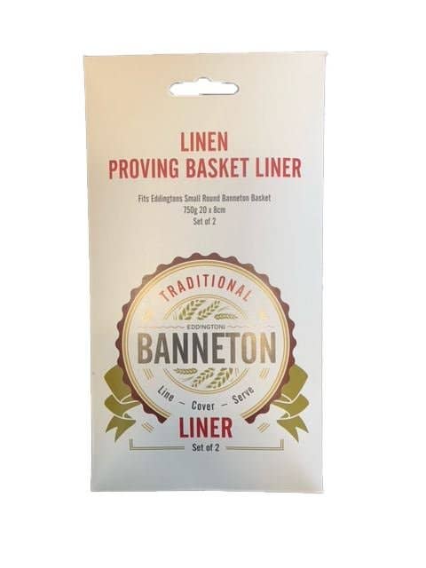 Port-Style Enterprises Inc. - BANNETON Proving Basket Liner 2/ST Round Small 7.9x3.1"