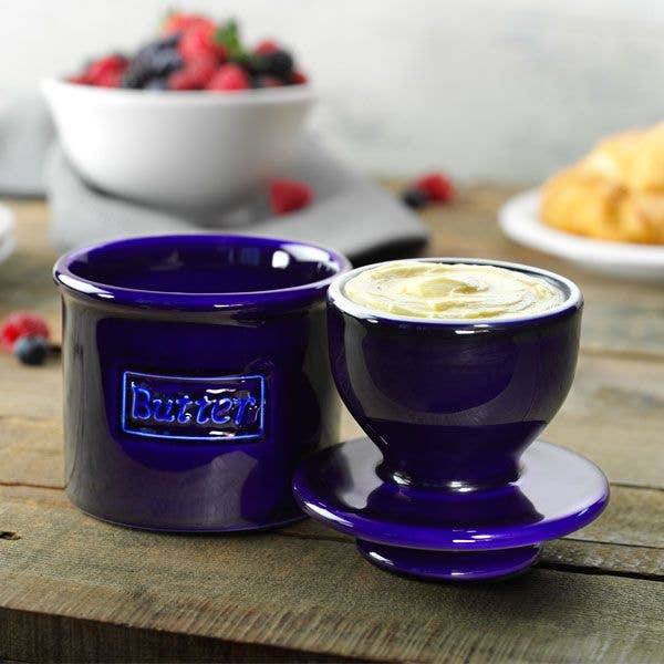 The Original Butter Bell® Crock - The Original Butter Bell® Crock - Cafe Cobalt Blue