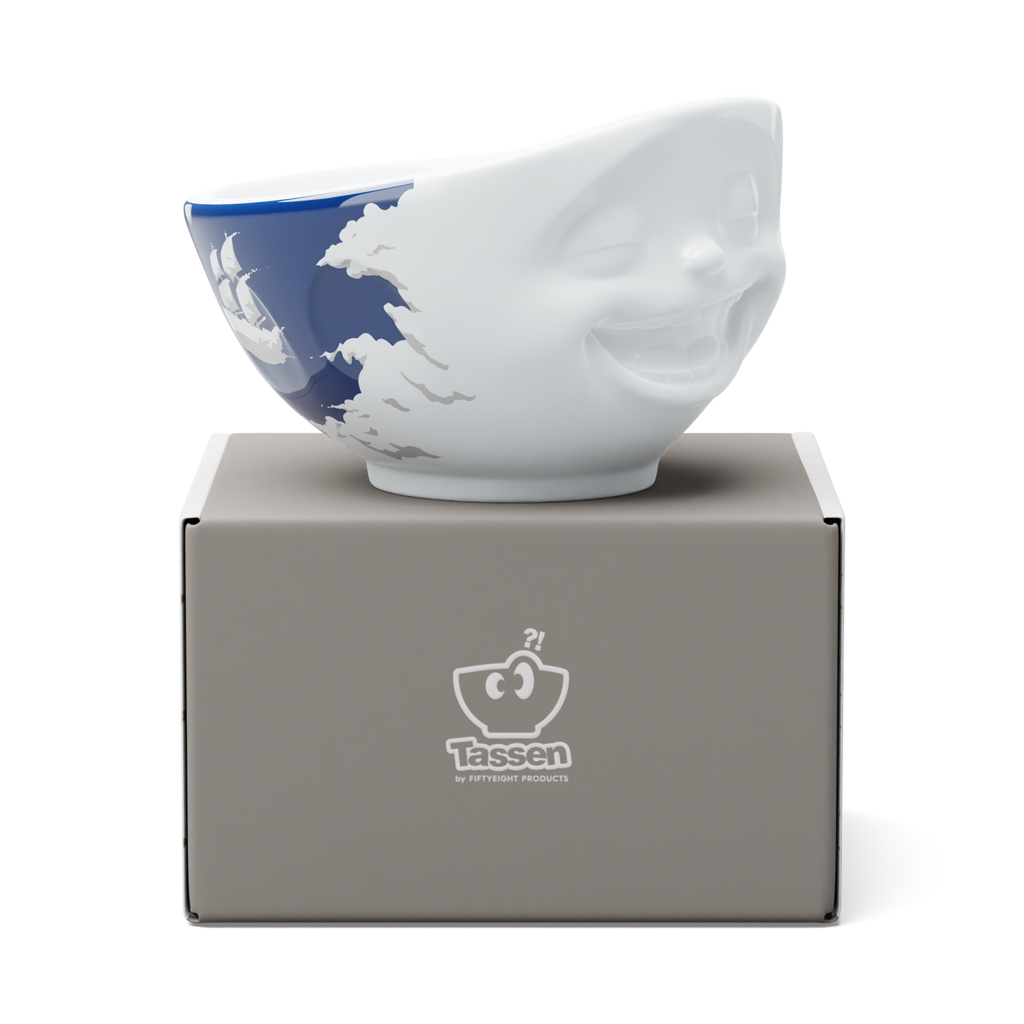 16 Oz. Bowl, Laughing Face, LIMITED EDITION Heavenly Design