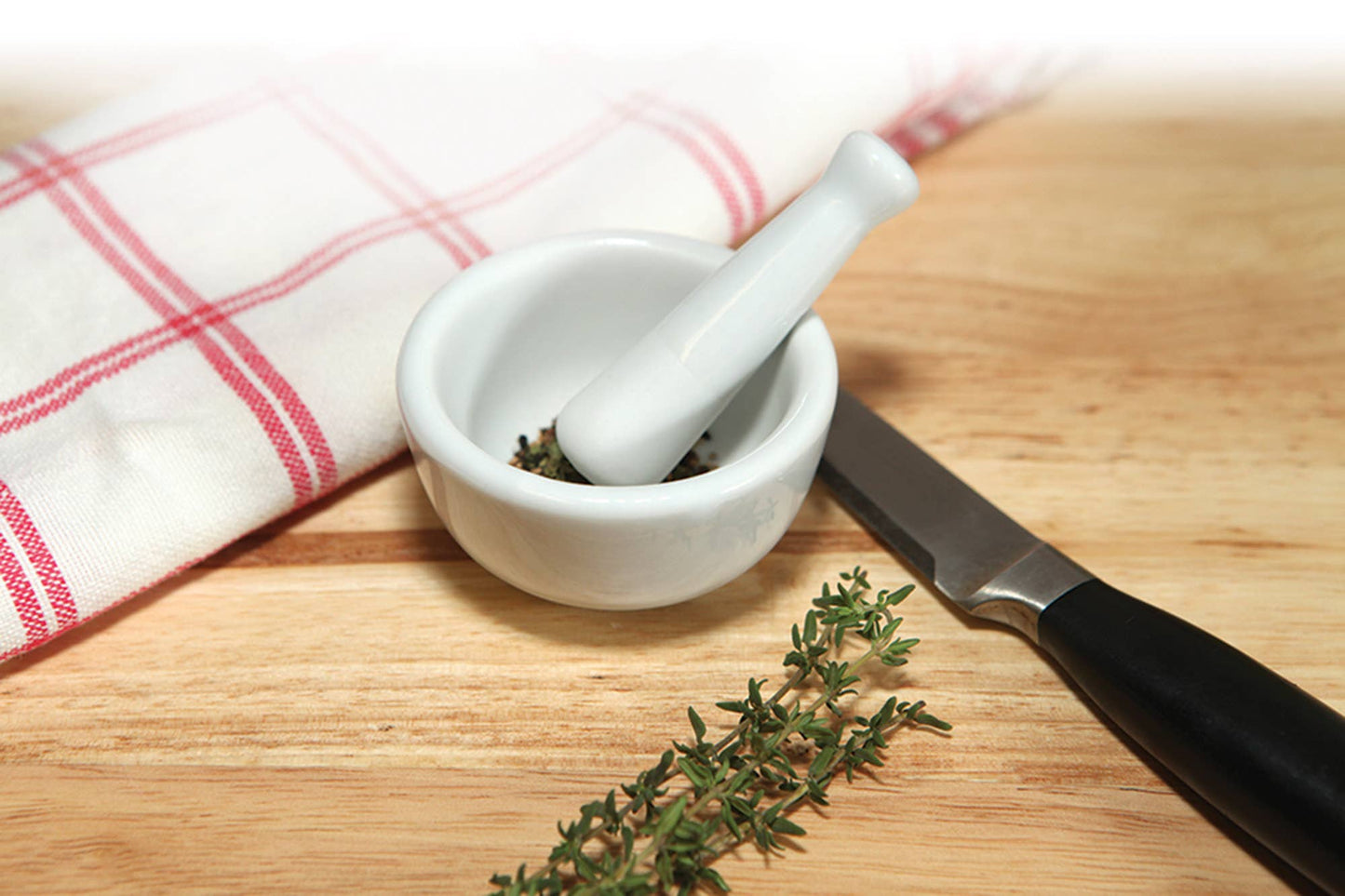 Porcelain Mini Mortar and Pestle