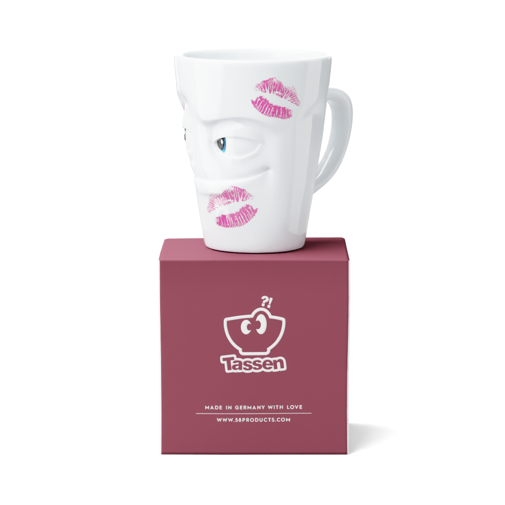 Fiftyeight Products - Coffee Mug with Handle, Kissed, Movie Edition