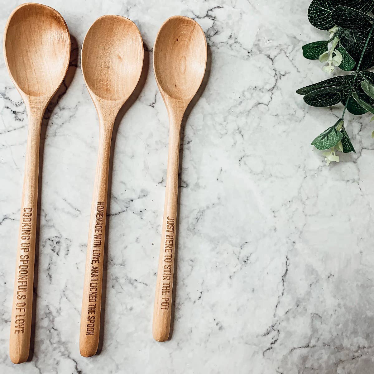 Lick The Spoon | Spoon Rest + Wooden Spoon Gift Set