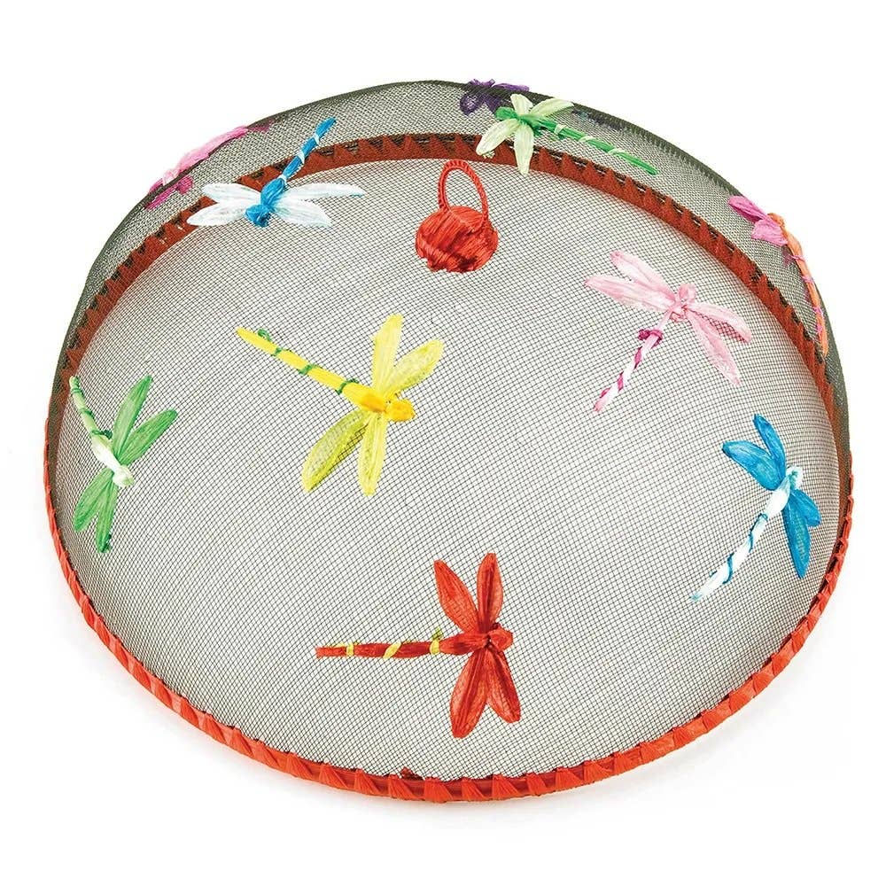 KITCHEN BASICS Food Cover Dragonflies