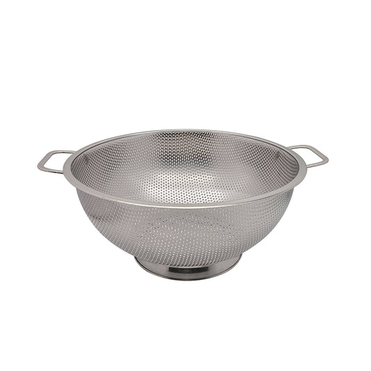 Fox Run Large Stainless Steel Colander, 5 Quart Strainer