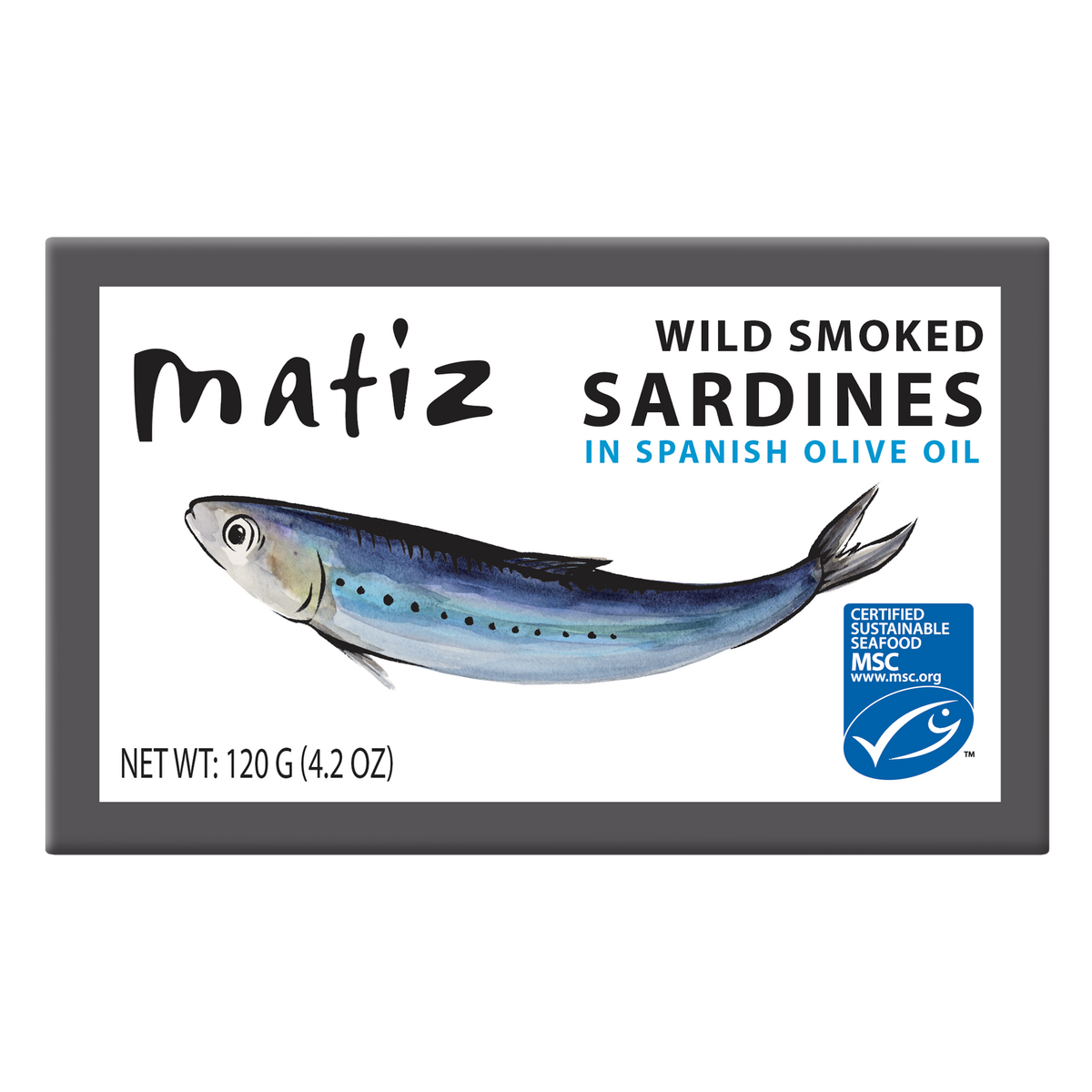 Matiz - Matiz Smoked Sardines in Olive Oil - 4.2oz Tin