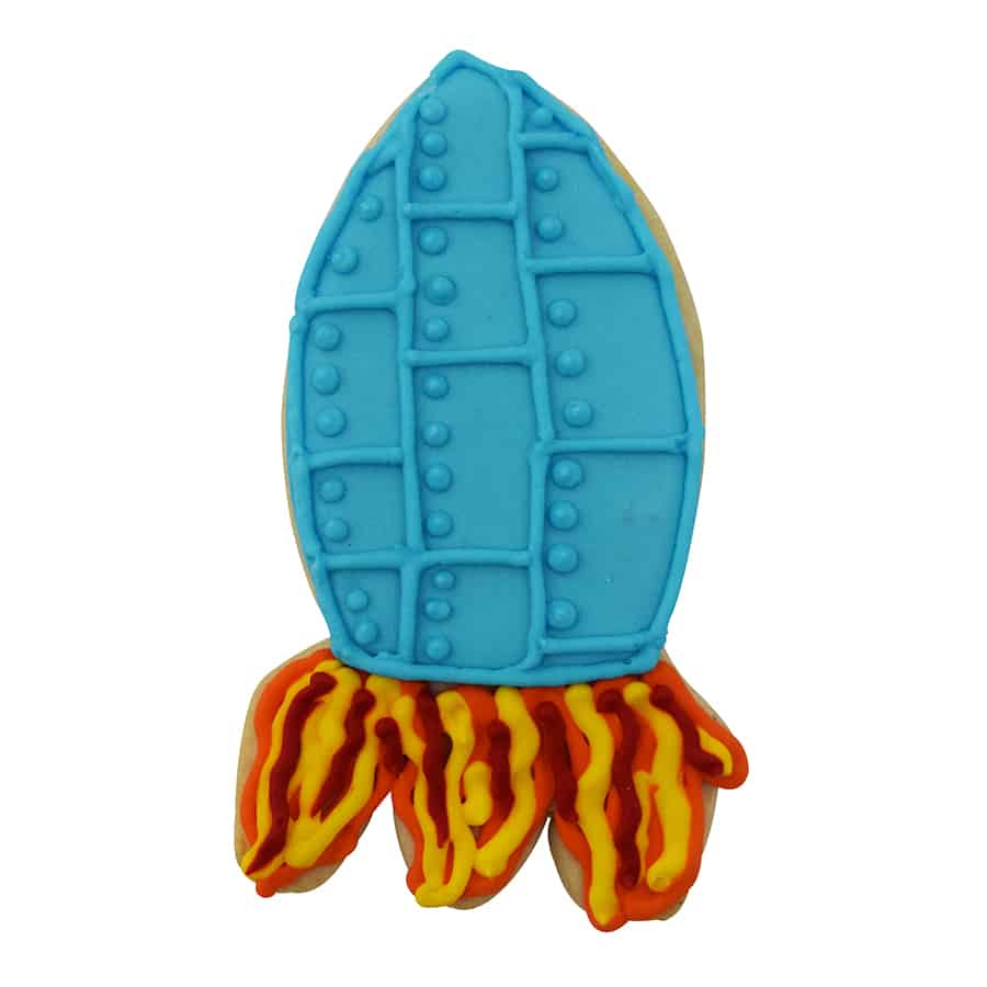 R&M International - Rocket Cookie Cutter (4")