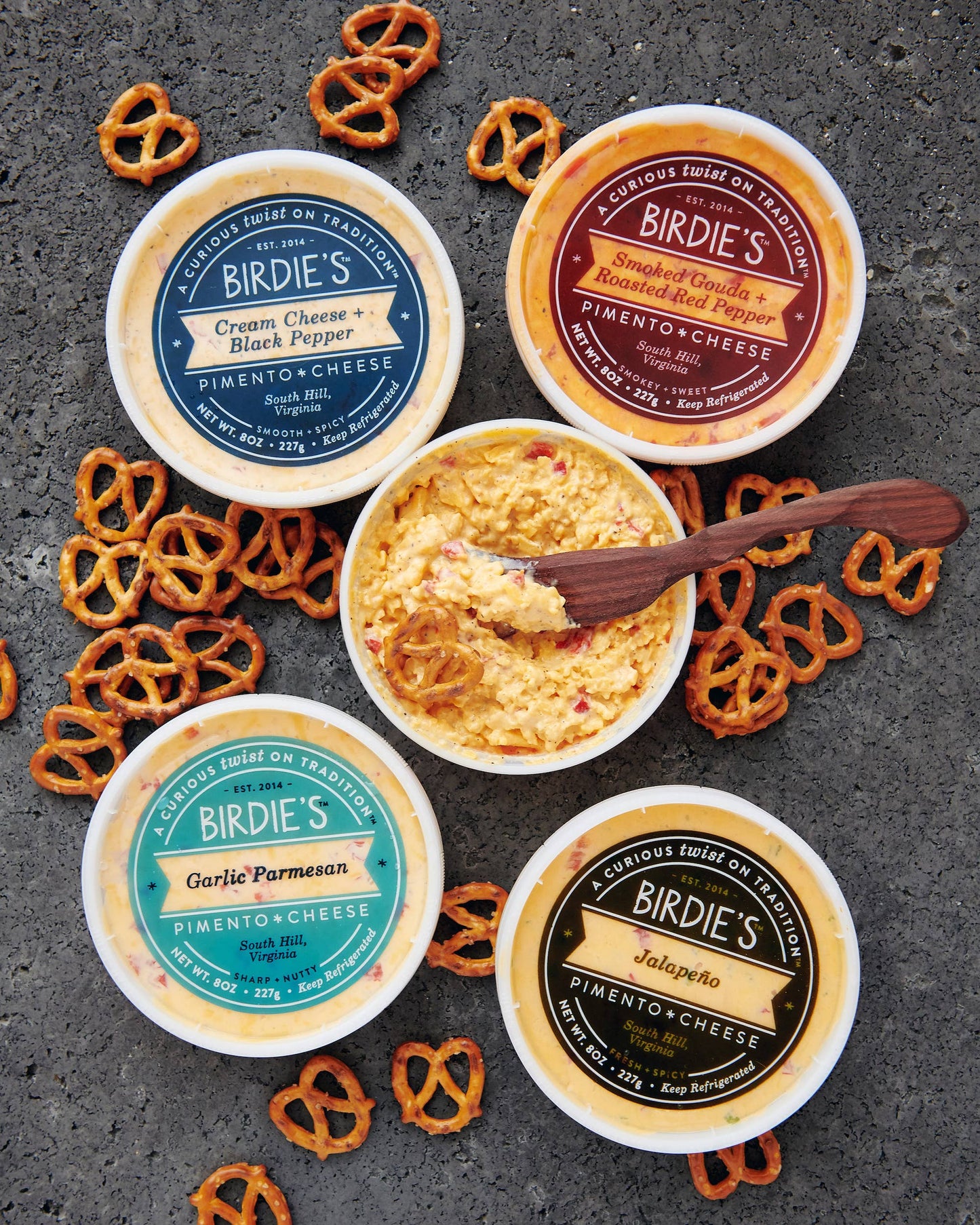Birdie's Pimento Cheese - Booster Pack: Click the box, give us the details
