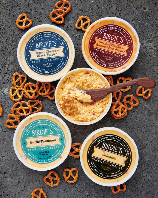 Birdie's Pimento Cheese - Booster Pack: Click the box, give us the details