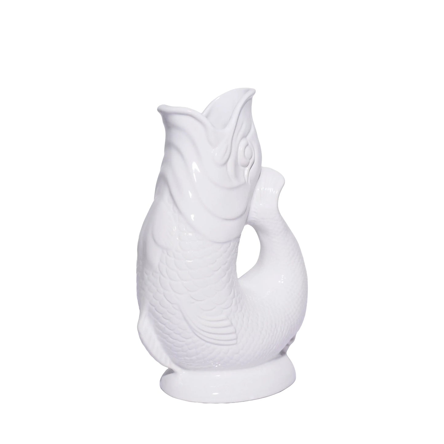 The Original Gluggle Jug Factory - White Gluggle Jug