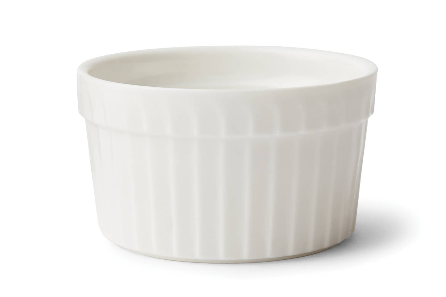 Fox Run Ramekin, White Stoneware, 2.5-Ounce