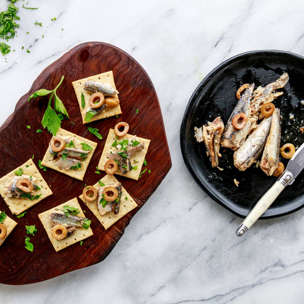 Patagonia Provisions - Lemon Olive Spanish White Anchovies - Tinned Fish