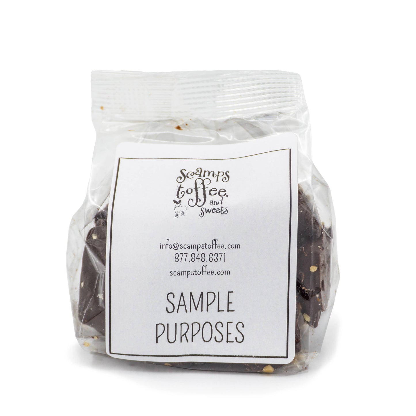 Scamps Toffee - Toffee Sample Bag - 4oz
