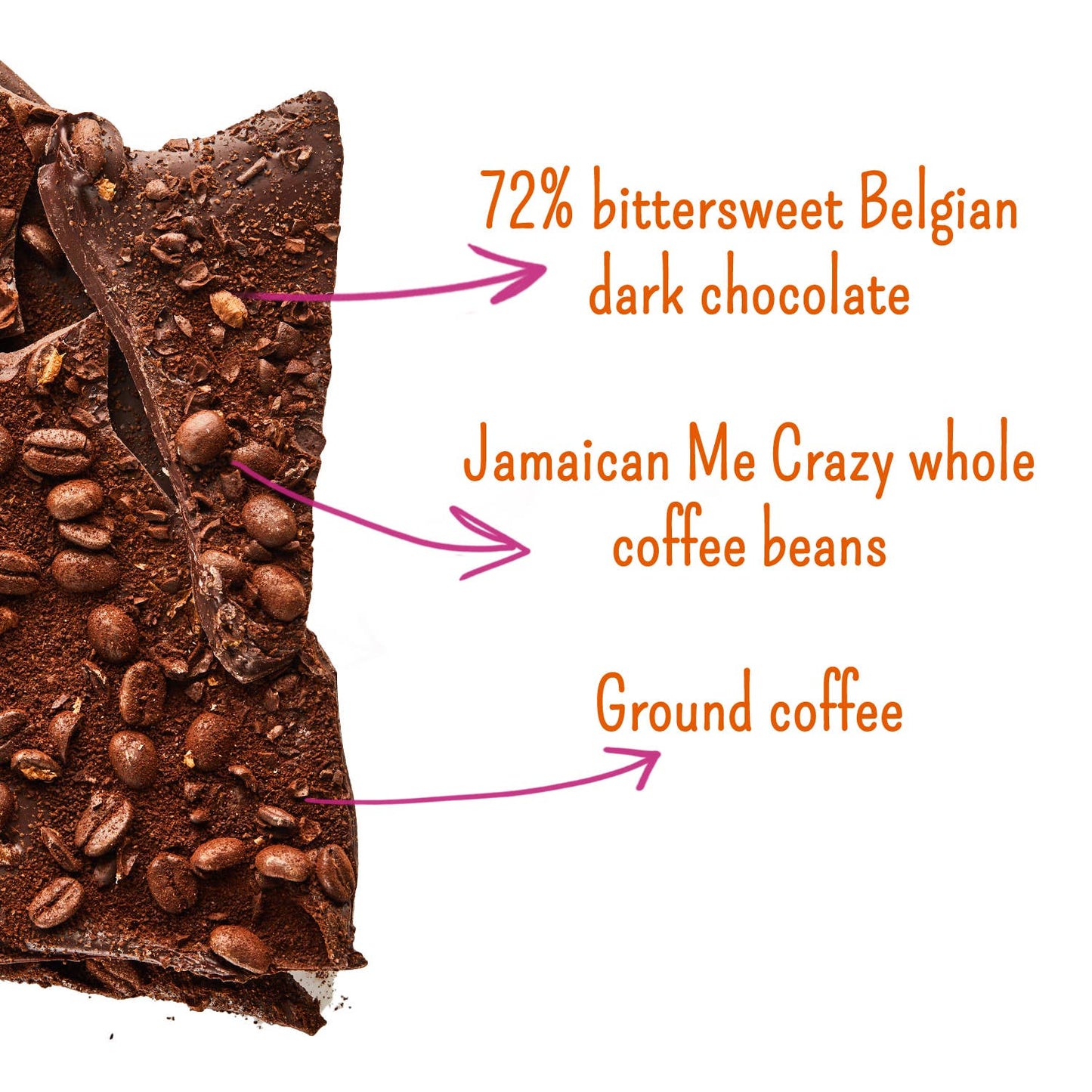 Chocolate 4oz Seattle Bark Bag