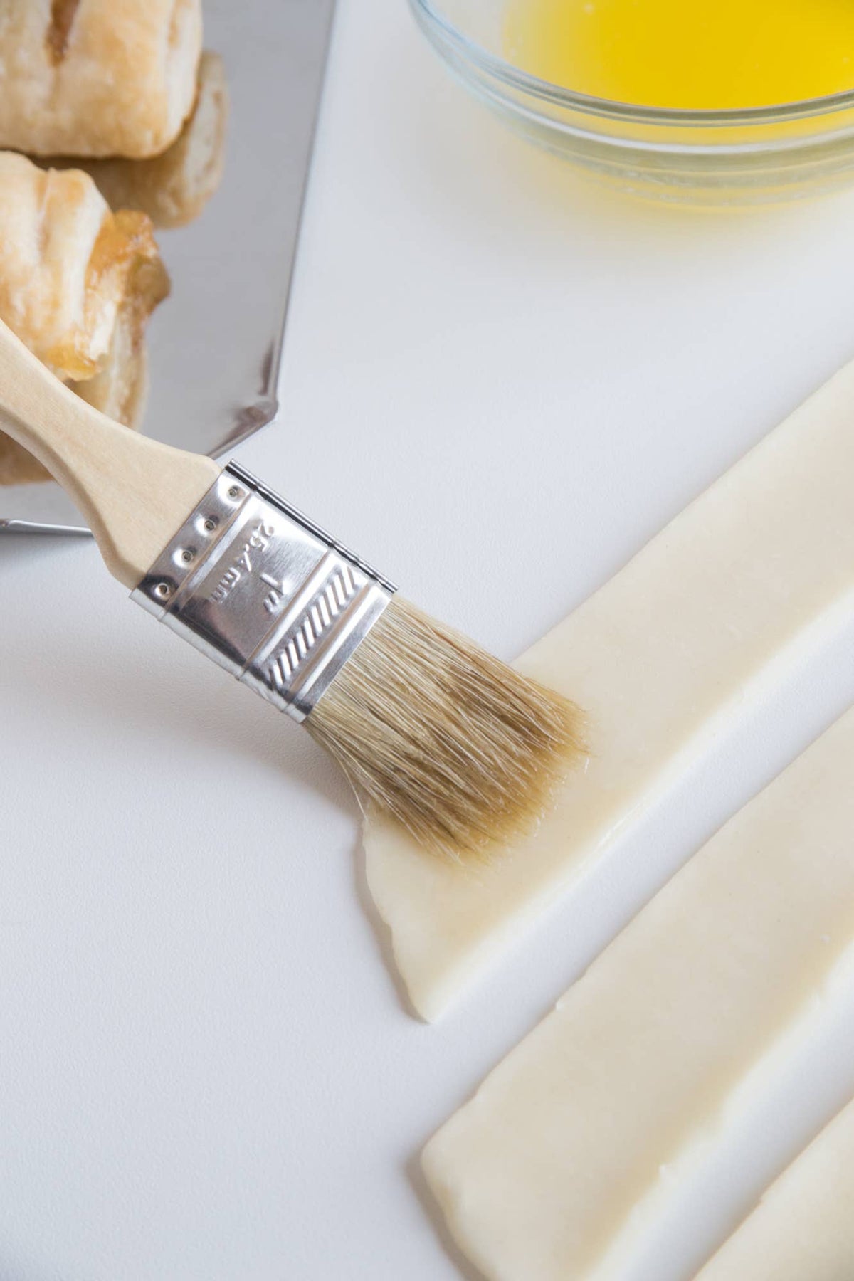 Fox Run Brands - Fox Run Pastry Brush, Natural Bristles, 1"