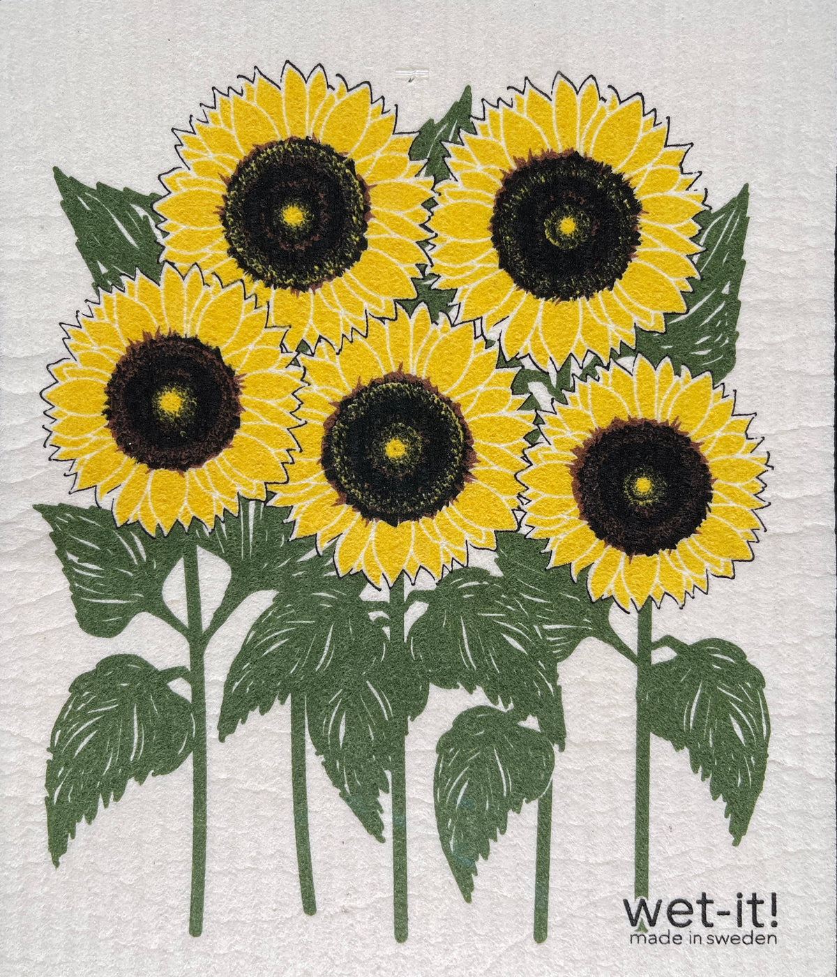 Wet-it! - Sunflower Field Swedish Cloth