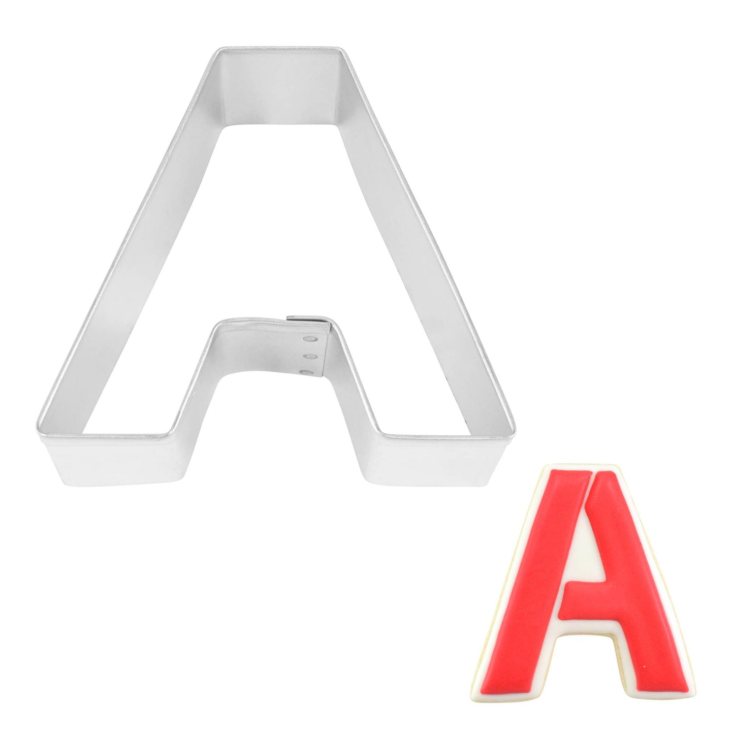 R&M International - Letter A Cookie Cutter (3")