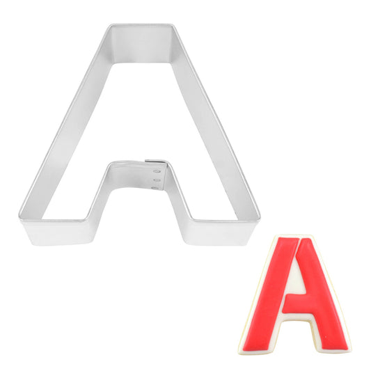 R&M International - Letter A Cookie Cutter (3")