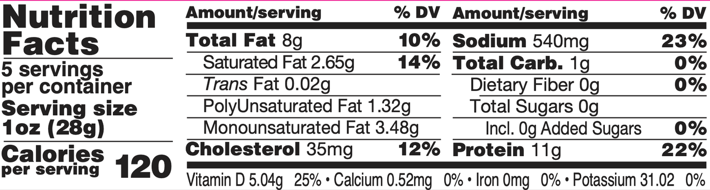 MeatCrafters Inc. - Cured Mediterranean Pork Salami, Artisan, 5oz x12