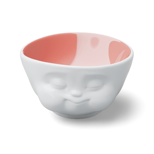 16 Oz. Bowl, Munching Face, Peach Color Inside