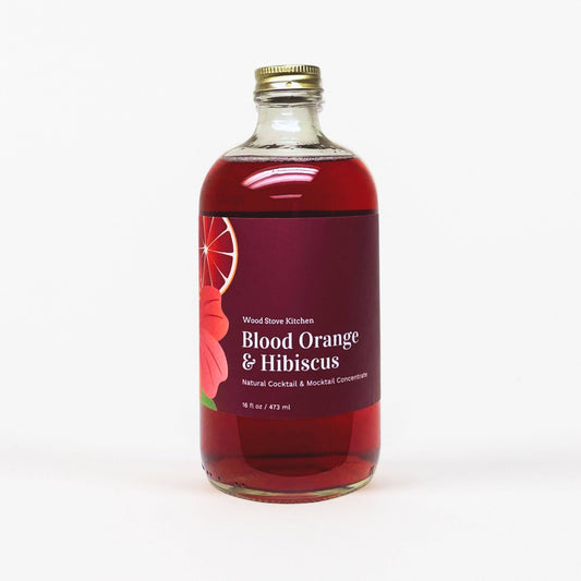 Wood Stove Kitchen - Blood Orange & Hibiscus Mixer, 16 fl oz (NEW APRIL 2026)