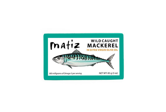 Matiz - Matiz Mackerel in Extra Virgin Olive oil - 3 oz tin