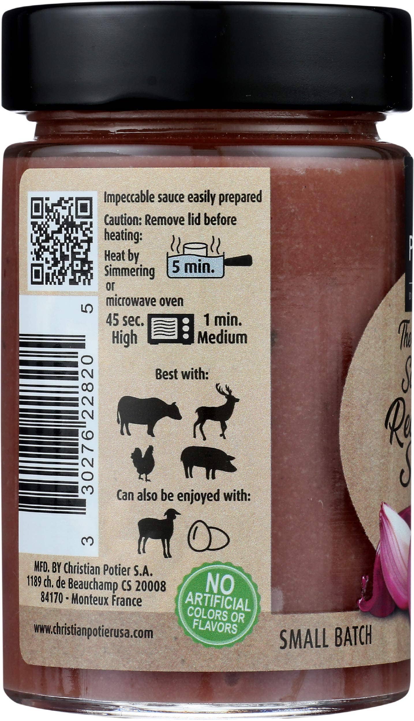 Christian Potier Sauces | Red Wine & Shallot