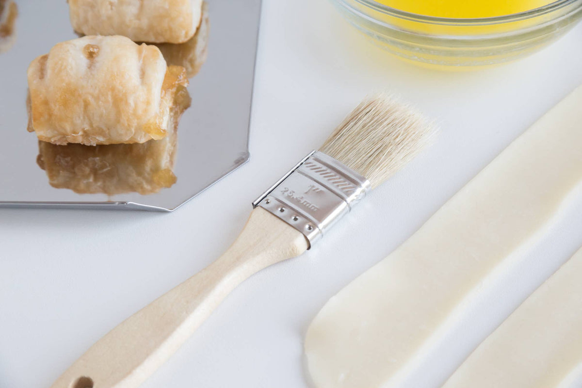 Fox Run Brands - Fox Run Pastry Brush, Natural Bristles, 1"