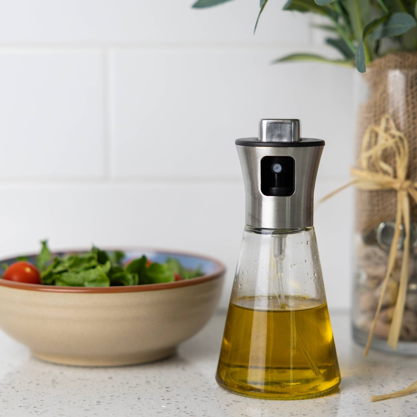 Fox Run Brands - Fox Run Glass Olive Oil Sprayer, 200 ml/6.7 Oz Mister Bottle