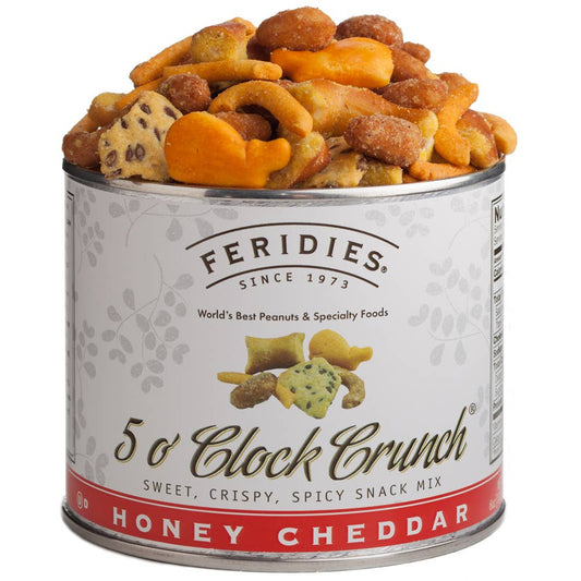 FERIDIES -  6oz 5 O'clock Crunch Snack Mix Honey Cheddar