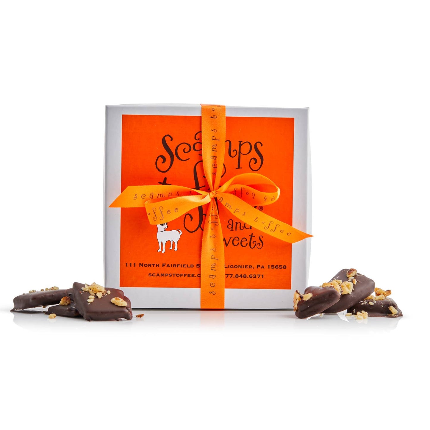 Toffee 8oz Box - Toffee - Chocolate Covered