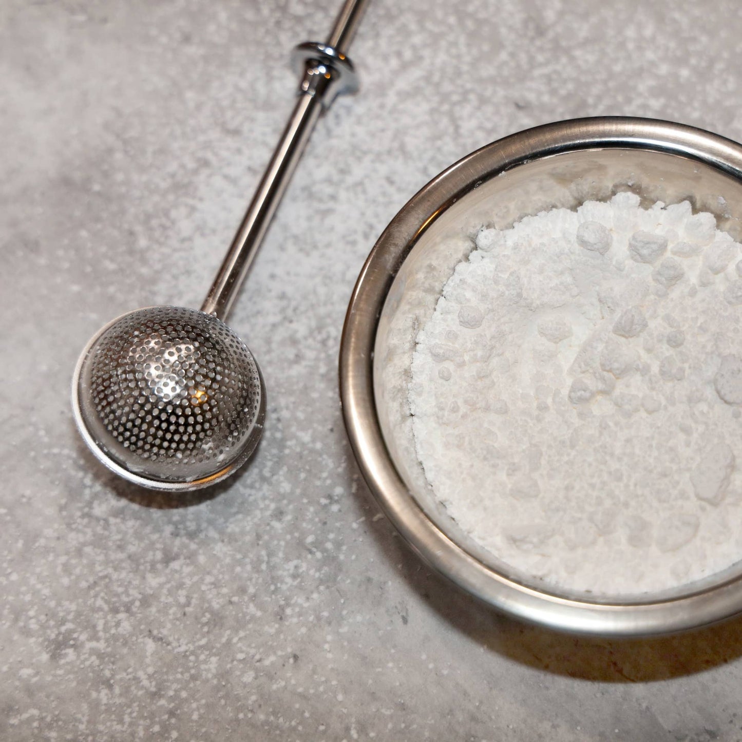 Fox Run Brands - Fox Run Stainless Steel Sugar and Flour Duster Wand, 7"
