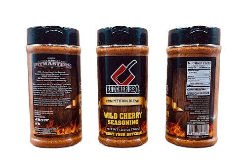 Butcher BBQ Inc - Wild Cherry Flavor Rub / Barbecue Seasoning / Spice
