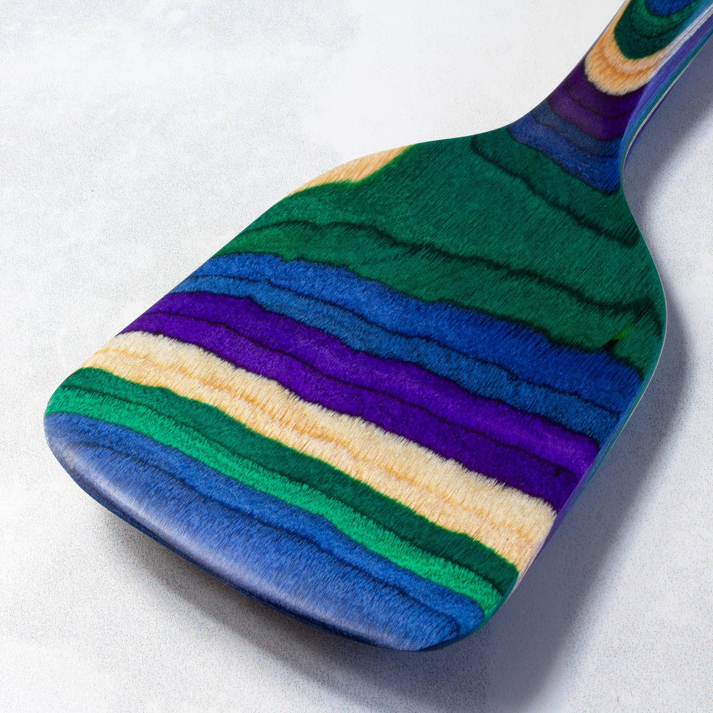 Totally Bamboo - Baltique® Mumbai Colorful Wooden Spatula, 12.5"