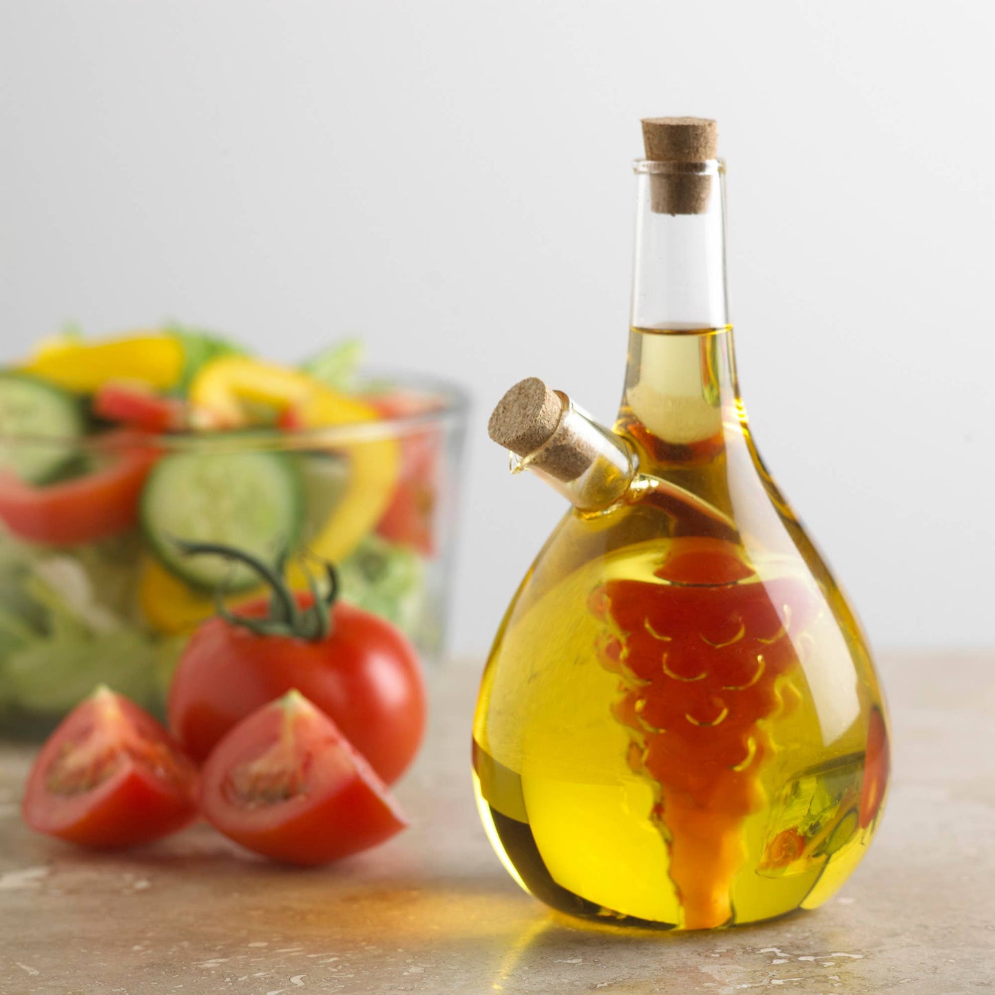 Fox Run Brands - Fox Run Oil and Vinegar Dispenser Bottle, 16-ounce