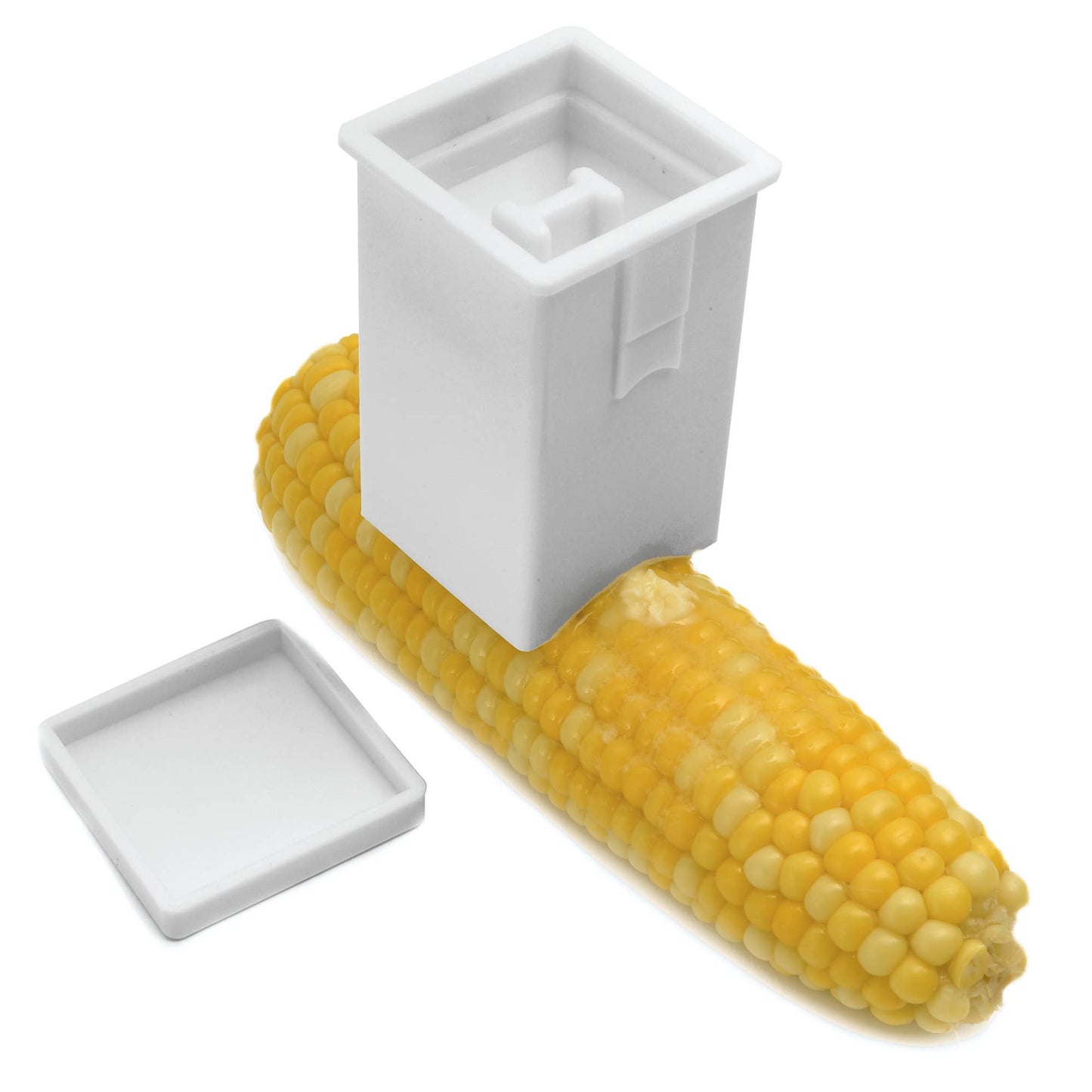 Fox Run Brands - Fox Run Butter Spreader with Built-In Cover, 2" x 3.25"