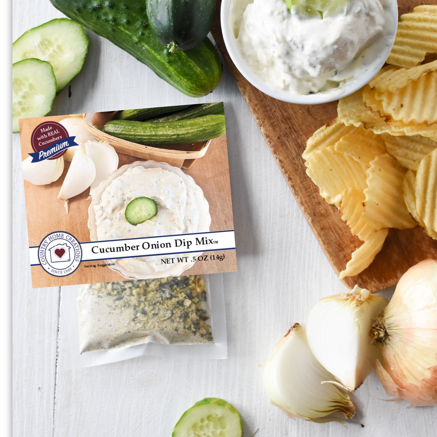 Country Home Creations - Cucumber Onion Dip Mix