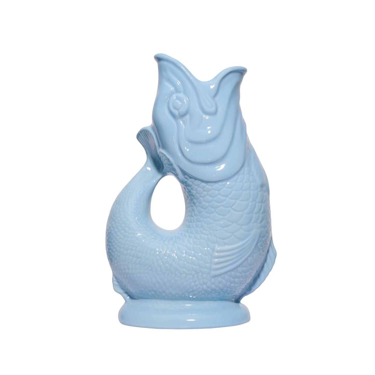 The Original Gluggle Jug Factory - Pale Blue Gluggle Jug