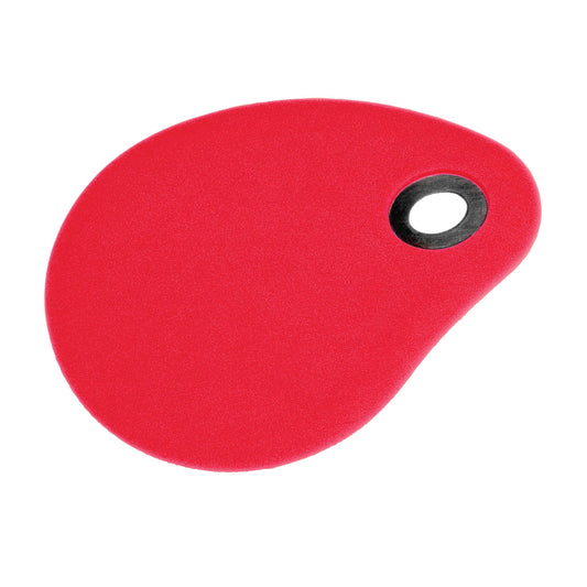 Fox Run Brands - Fox Run Silicone Bowl Scraper, Red, 5.5" x 4.5"