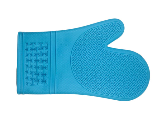 Port-Style Enterprises Inc. - KITCHEN BASICS SILICONE Oven Mitt 12" Azure