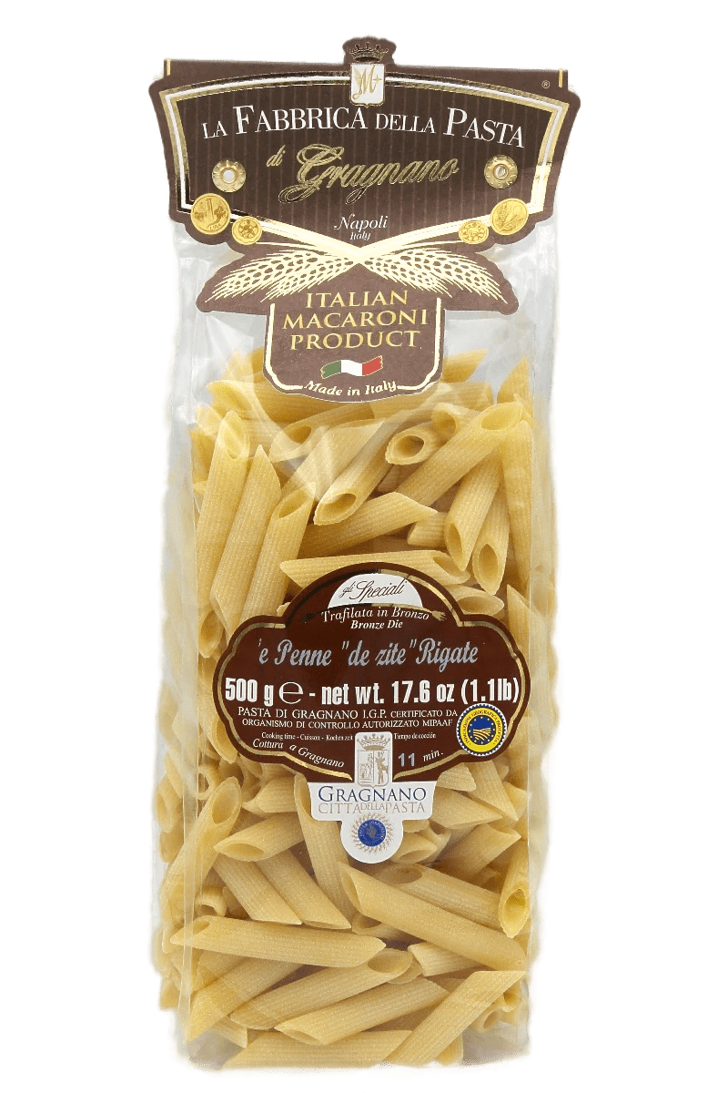 Penne de Zite Rigate by La Fabbrica della Pasta